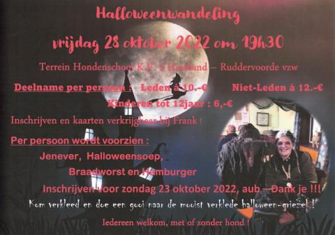 Hondenschool KV 't Houtland - Halloween 2022