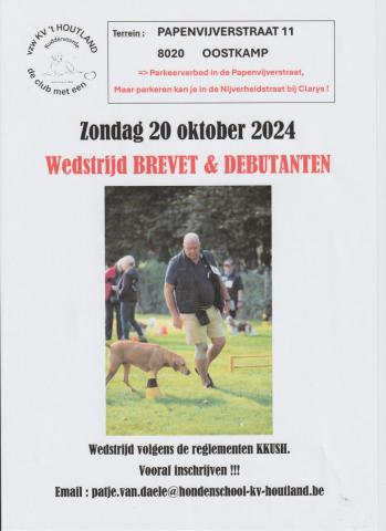 Hondenschool KV 't Houtland - Brevet en Debutanten 2024